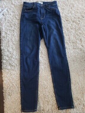Women's Dark Indigo High-Rise Skinny Jeans